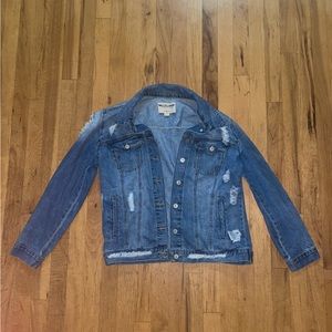 Wallflower Jean Jacket - Size L Women's